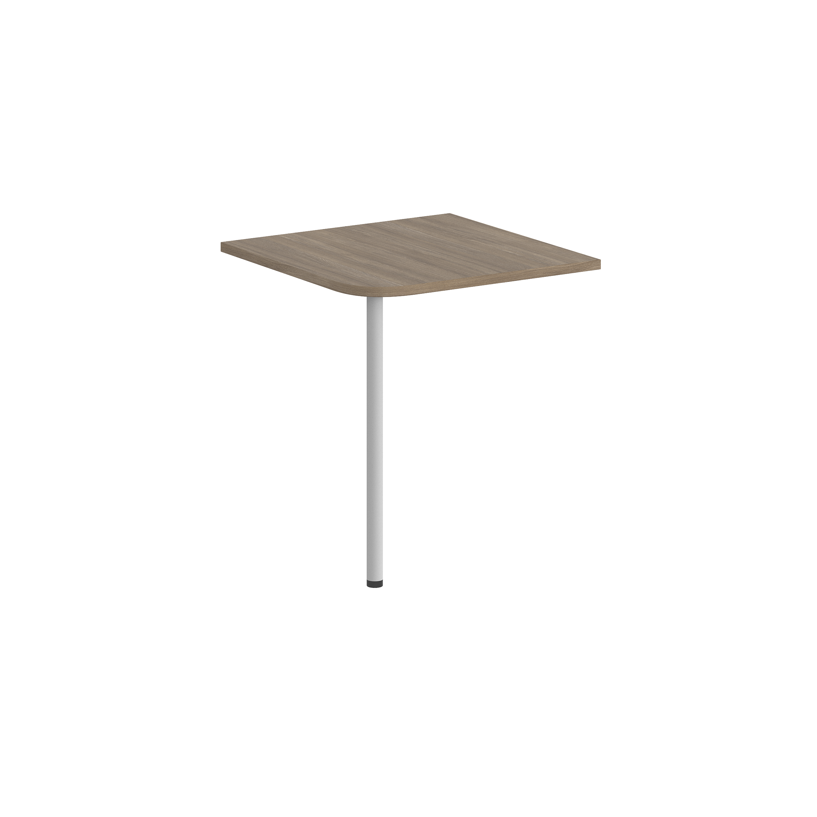 Приставка угловая для стола на 1-ой опоре SG.463.OD Дуб темный