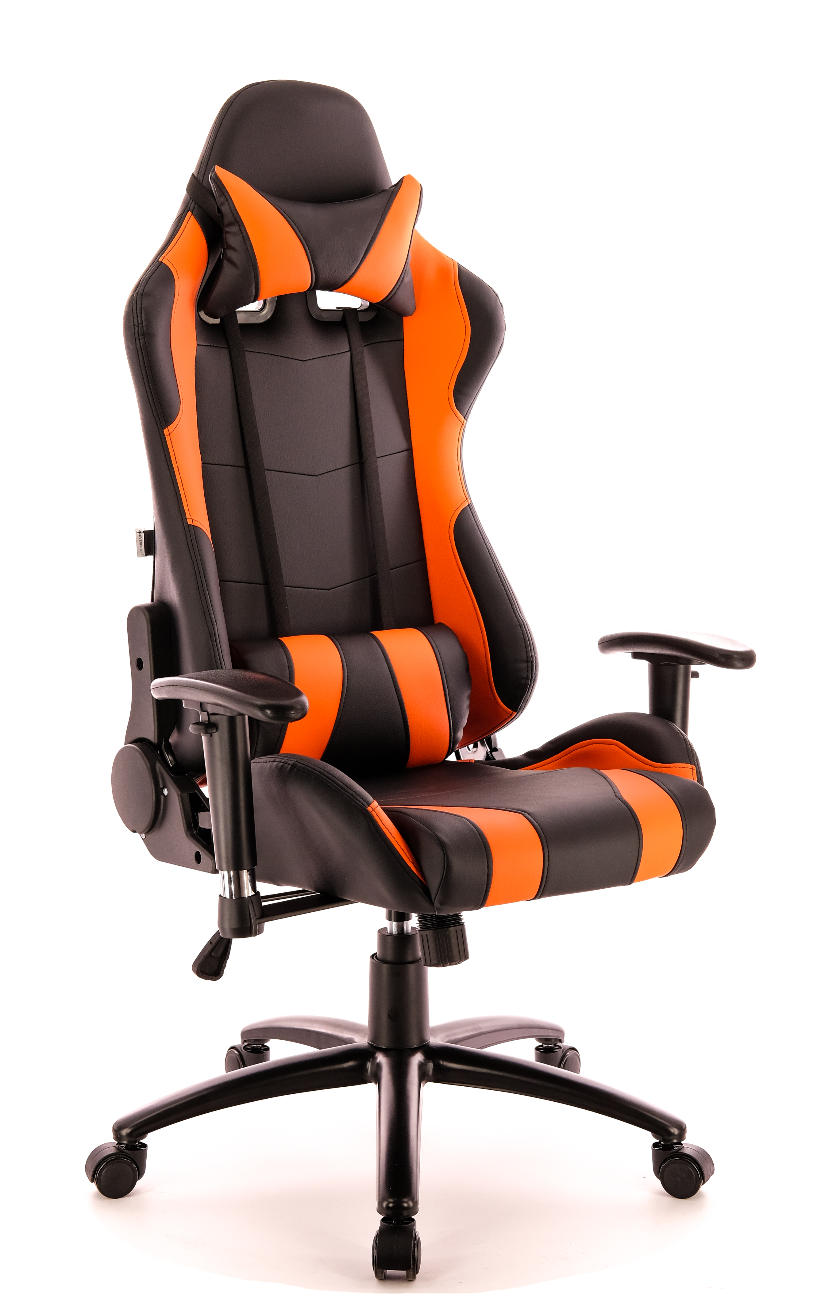 Геймерское кресло Everprof Lotus S2 экокожа оранжевый