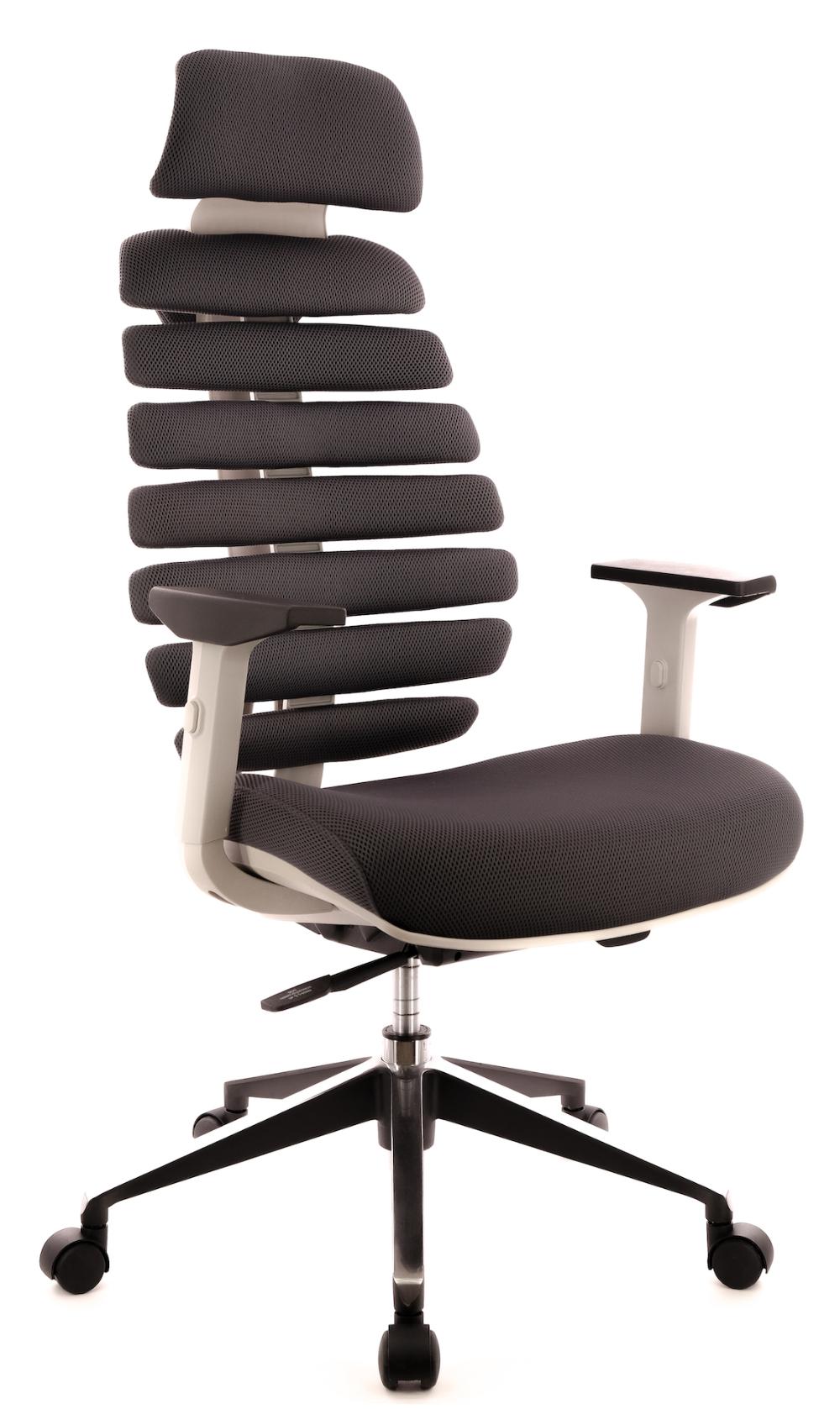 Эргономичное кресло Everprof Ergo Grey ткань серый