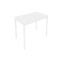 Стол письменный на металлокаркасе белый металл С.СП-3.1
