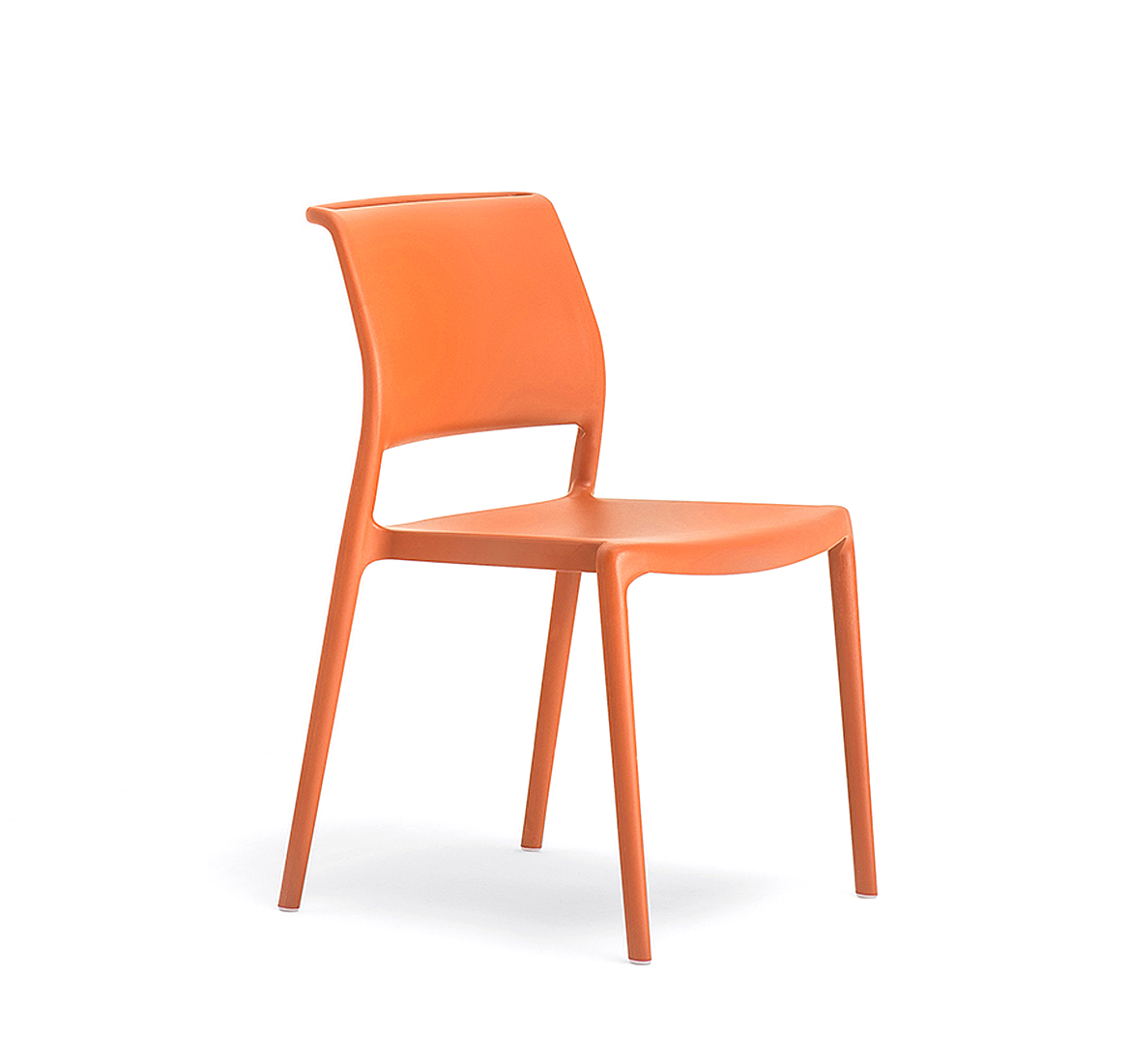 ARA Кресло без подлокотников, 4 опоры (оранжевое)