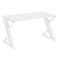 Стол рабочий с Z-образными опорами VR.L-SRZ-3.7 Белый бриллиант